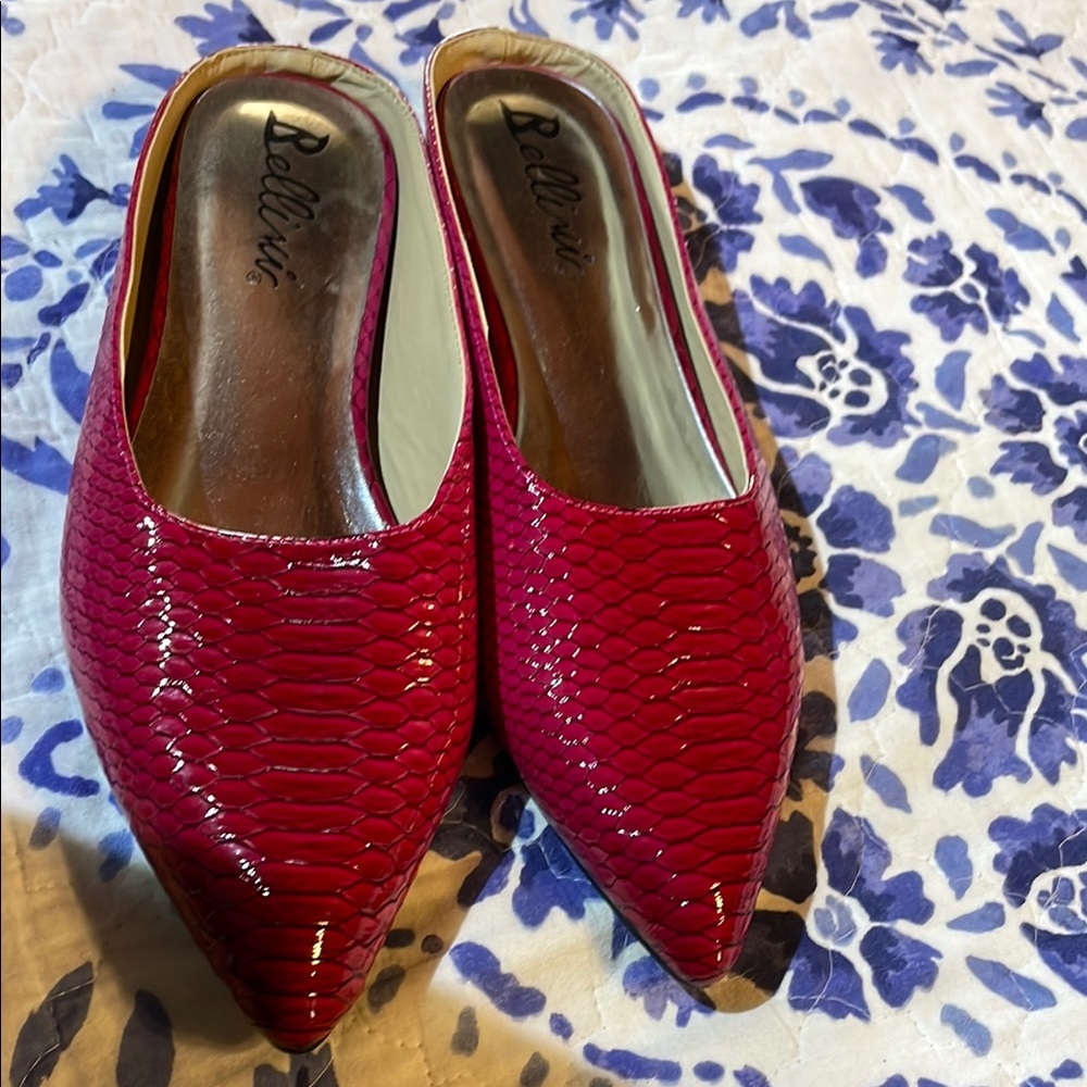 Bellini Women's magenta pink Slip-On Shoes 11M